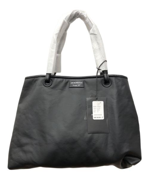 EMPORIO ARMANI（エンポリオ アルマーニ）EMPORIO ARMANI (エンポリオ アルマーニ) 2WAYバッグ ブラックの古着・服飾アイテム