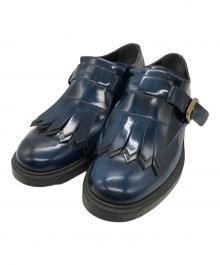 TOD'S（トッズ）の古着「タッセルストラップシューズ」｜ネイビー