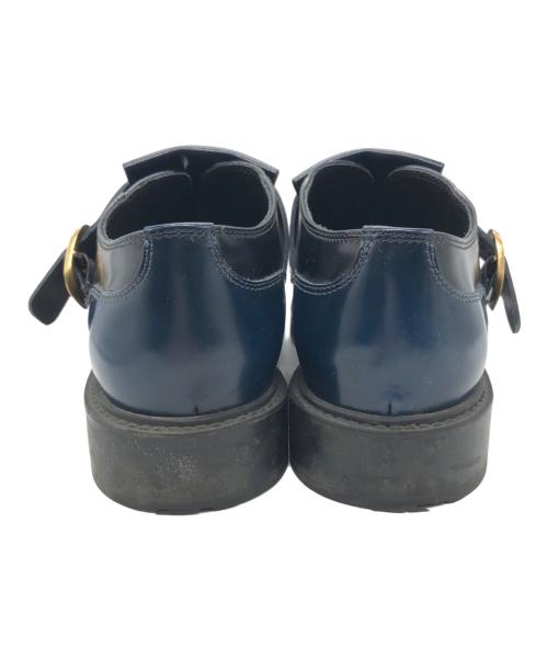 TOD'S（トッズ）TOD'S (トッズ) タッセルストラップシューズ ネイビー サイズ:SIZE 36の古着・服飾アイテム