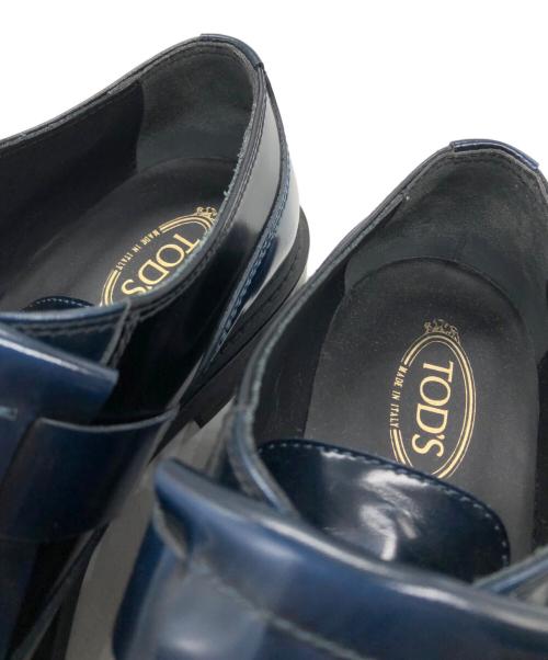 TOD'S（トッズ）TOD'S (トッズ) タッセルストラップシューズ ネイビー サイズ:SIZE 36の古着・服飾アイテム