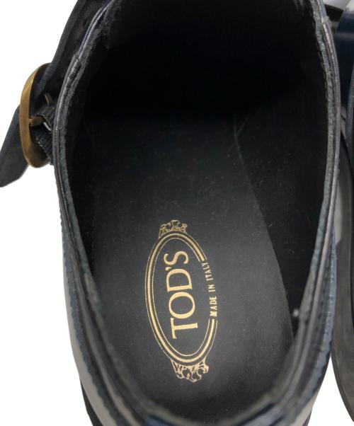 TOD'S（トッズ）TOD'S (トッズ) タッセルストラップシューズ ネイビー サイズ:SIZE 36の古着・服飾アイテム