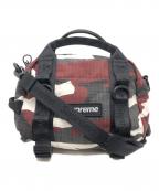 SUPREMEシュプリーム）の古着「Mini Duffle Bag "Red Camo"」｜ブラウン×ホワイト
