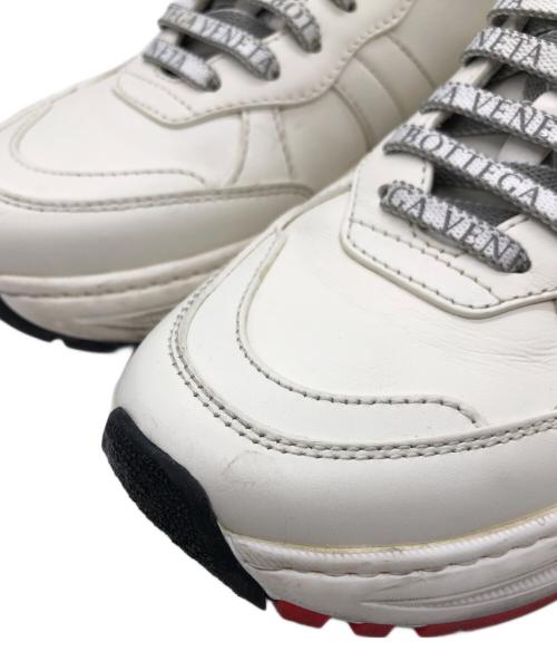 BOTTEGA VENETA（ボッテガベネタ）BOTTEGA VENETA (ボッテガベネタ) Speedster Sneaker 'White Red' ホワイト サイズ:39の古着・服飾アイテム