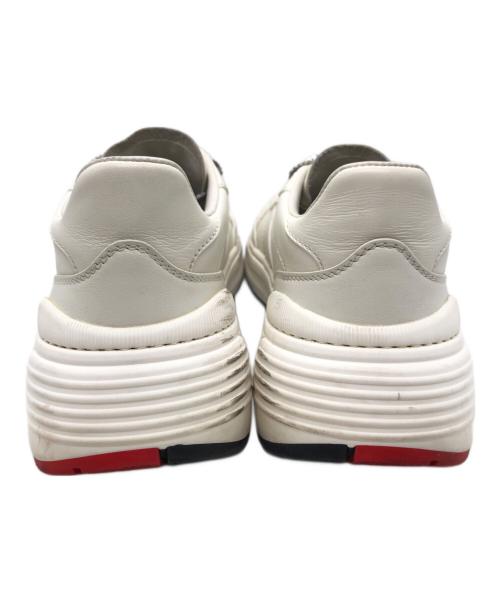 BOTTEGA VENETA（ボッテガベネタ）BOTTEGA VENETA (ボッテガベネタ) Speedster Sneaker 'White Red' ホワイト サイズ:39の古着・服飾アイテム