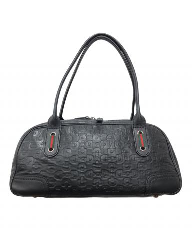 【美品】グッチ ミニボストンバッグ GG シェリーライン 中古・古着通販】GUCCI (グッチ) シェリーライン レー ミニボストン