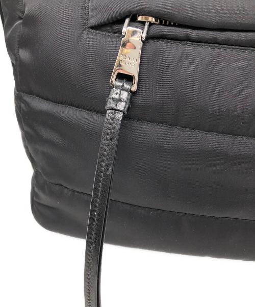 PRADA（プラダ）PRADA (プラダ) テスートボンバー トートバック ブラックの古着・服飾アイテム