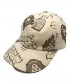 HUMAN MADE×KAWSヒューマンメイド×カウズ）の古着「Corduroy Print Cap」｜ベージュ