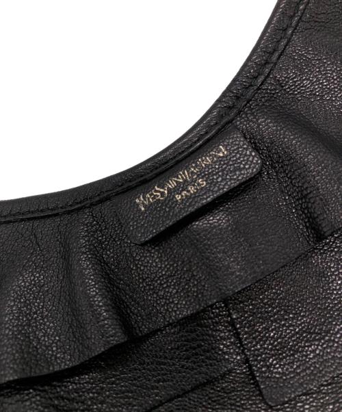Yves Saint Laurent（イヴサンローラン）Yves Saint Laurent (イヴサンローラン) サントロペ モンバサ ショルダーバッグ ブラック サイズ:下記参照の古着・服飾アイテム
