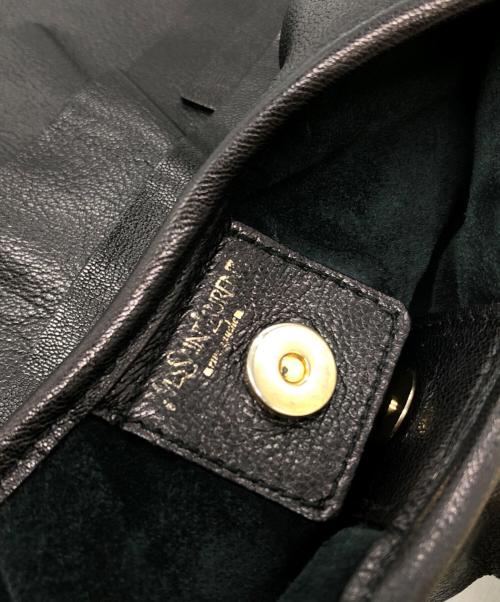 Yves Saint Laurent（イヴサンローラン）Yves Saint Laurent (イヴサンローラン) サントロペ モンバサ ショルダーバッグ ブラック サイズ:下記参照の古着・服飾アイテム
