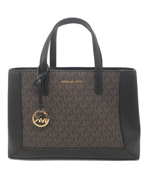 MICHAEL KORS（マイケルコース）MICHAEL KORS (マイケルコース) SALLIE ミディアムサッチェル ブラウンの古着・服飾アイテム
