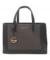 MICHAEL KORS（マイケルコース）の古着「SALLIE ミディアムサッチェル」｜ブラウン