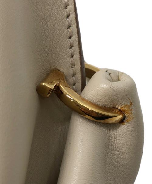 Salvatore Ferragamo（サルヴァトーレ フェラガモ）Salvatore Ferragamo (サルヴァトーレ フェラガモ) ソフィアガンチーニ2WAYバッグ ベージュ×イエロー サイズ:下記参照の古着・服飾アイテム
