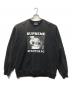 SUPREME（シュプリーム）の古着「クルーネックスウェット」｜ブラック
