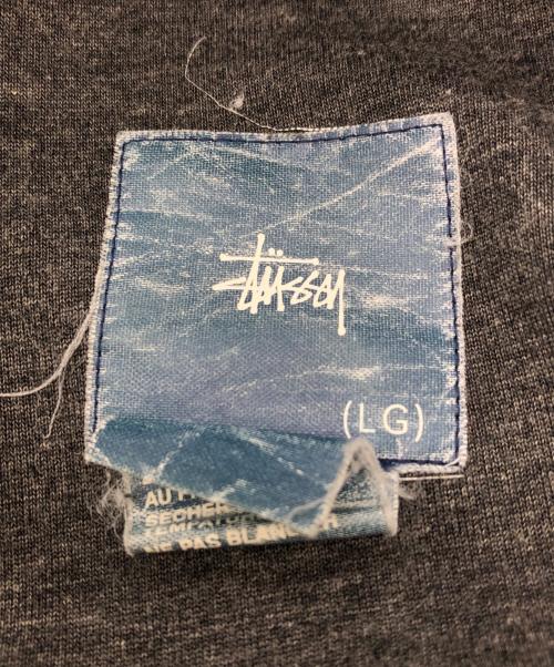 stussy（ステューシー）stussy (ステューシー) SSリンクエンブレムジップパーカー ブラック サイズ:Lの古着・服飾アイテム