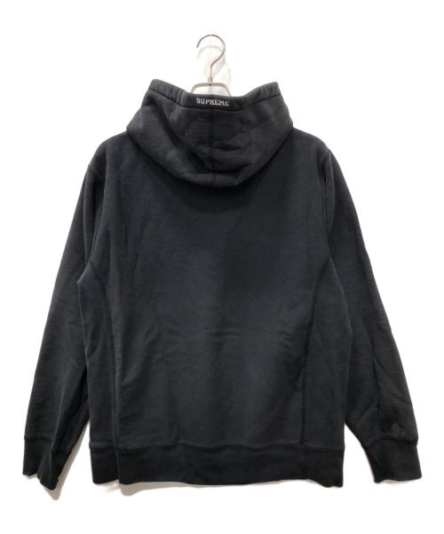 SUPREME（シュプリーム）SUPREME (シュプリーム) Overdyed S Logo Hooded Sweatshirt ブラック サイズ:Lの古着・服飾アイテム