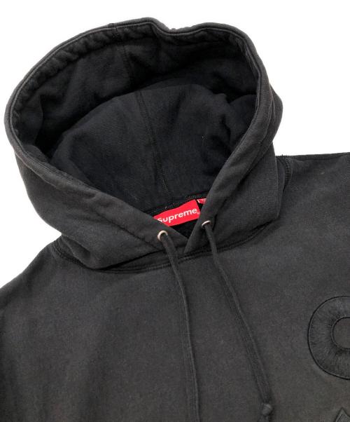 SUPREME（シュプリーム）SUPREME (シュプリーム) Overdyed S Logo Hooded Sweatshirt ブラック サイズ:Lの古着・服飾アイテム