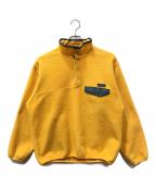 Patagoniaパタゴニア）の古着「シンチラスナップT フリースプルオーバー」｜バターナッツ(イエロー)