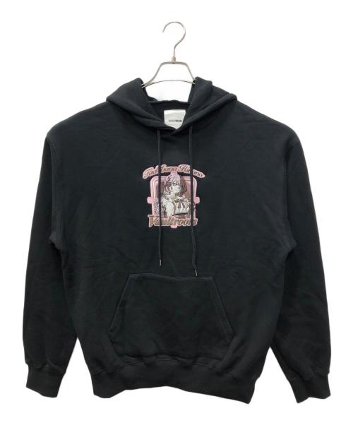 vault room（ボルトルーム）vault room (ボルトルーム) HINANO HOODIE ブラック サイズ:SIZE Lの古着・服飾アイテム