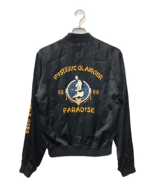 Hysteric Glamour（ヒステリックグラマー）Hysteric Glamour (ヒステリックグラマー) PARADISE スカジャン ブラック サイズ:SIZE Sの古着・服飾アイテム