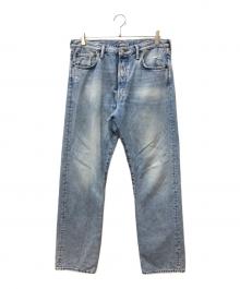 Acne studios（アクネ ストゥディオズ）の古着「1996 LIGHT BLUE TRASH デニムパンツ」｜ブルー