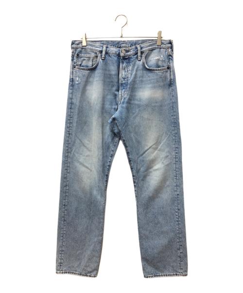 Acne studios（アクネ ストゥディオズ）Acne studios (アクネ ストゥディオズ) 1996 LIGHT BLUE TRASH デニムパンツ ブルー サイズ:SIZE 34の古着・服飾アイテム