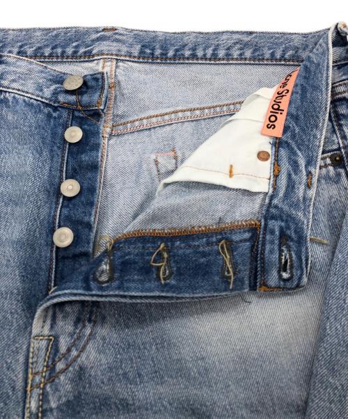 Acne studios（アクネ ストゥディオズ）Acne studios (アクネ ストゥディオズ) 1996 LIGHT BLUE TRASH デニムパンツ ブルー サイズ:SIZE 34の古着・服飾アイテム