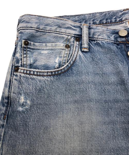 Acne studios（アクネ ストゥディオズ）Acne studios (アクネ ストゥディオズ) 1996 LIGHT BLUE TRASH デニムパンツ ブルー サイズ:SIZE 34の古着・服飾アイテム