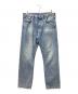 Acne studios（アクネ ストゥディオズ）の古着「1996 LIGHT BLUE TRASH デニムパンツ」｜ブルー