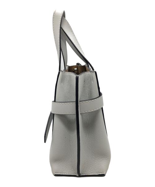 LOEWE（ロエベ）LOEWE (ロエベ) ゲート トップハンドルバッグ ミニ ブルーの古着・服飾アイテム