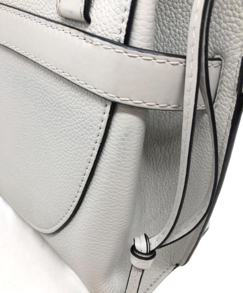 LOEWE（ロエベ）LOEWE (ロエベ) ゲート トップハンドルバッグ ミニ ブルーの古着・服飾アイテム