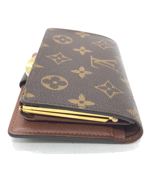 LOUIS VUITTON（ルイ ヴィトン）LOUIS VUITTON (ルイ ヴィトン) ポルトフォイユ・ヴィエノワ ブラウンの古着・服飾アイテム