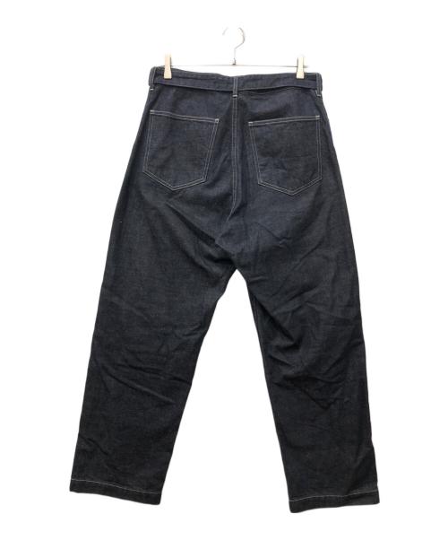BLURHMS（ブラームス）BLURHMS (ブラームス) 12.9oz Denim Long Belted Pants インディゴ サイズ:2の古着・服飾アイテム