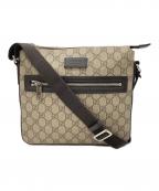 GUCCIグッチ）の古着「GGスプリームショルダーバッグ」｜ベージュ