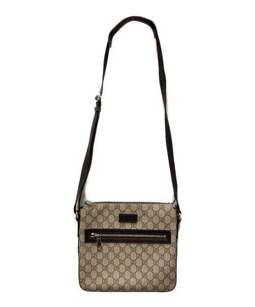 GUCCI（グッチ）GUCCI (グッチ) GGスプリームショルダーバッグ ベージュの古着・服飾アイテム