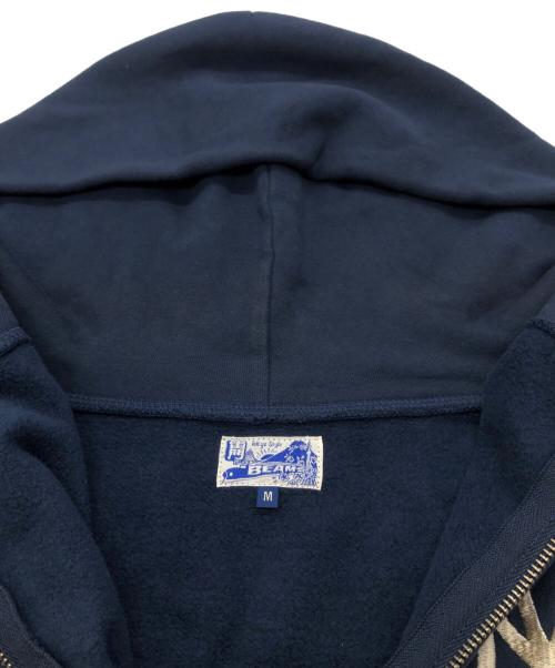 BEAMS（ビームス）BEAMS (ビームス) テーラー東洋 (テーラートウヨウ) ZIPUP HOODIE ネイビー サイズ:SIZE Mの古着・服飾アイテム