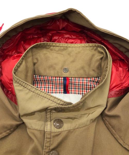 MONCLER（モンクレール）MONCLER (モンクレール) Moritz フーデットベスト ベージュ サイズ:SIZE 1の古着・服飾アイテム