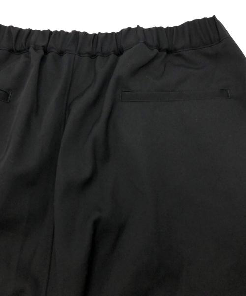 Graphpaper（グラフペーパー）Graphpaper (グラフペーパー) Scale Off Wool Wide Chef Pants ブラック サイズ:SIZE 2の古着・服飾アイテム