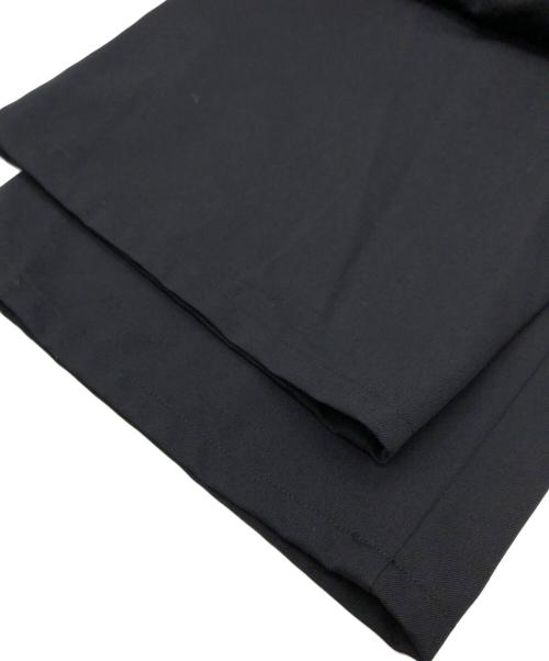 Graphpaper（グラフペーパー）Graphpaper (グラフペーパー) Scale Off Wool Wide Chef Pants ブラック サイズ:SIZE 2の古着・服飾アイテム