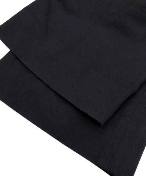 COMOLI（コモリ）COMOLI (コモリ) ポストワークツイル パンツ ブラック サイズ:SIZE 4の古着・服飾アイテム