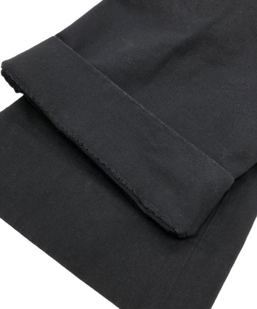COMOLI（コモリ）COMOLI (コモリ) ポストワークツイル パンツ ブラック サイズ:SIZE 4の古着・服飾アイテム