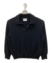 ssstein（シュタイン）の古着「EXTRA FINE WOOL KNIT SKIPPER LS」｜ブラック