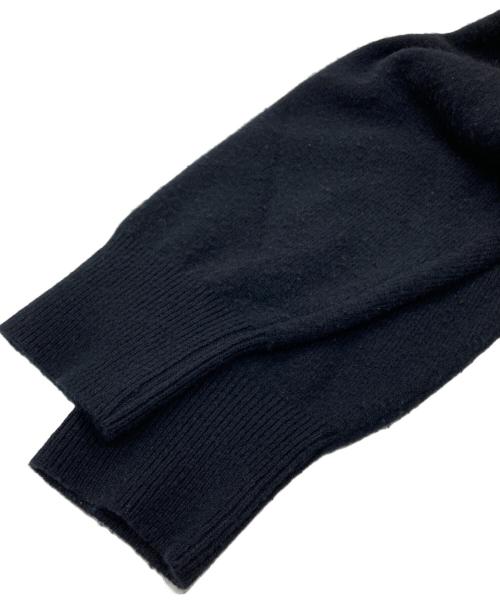 ssstein（シュタイン）ssstein (シュタイン) EXTRA FINE WOOL KNIT SKIPPER LS ブラック サイズ:SIZE Mの古着・服飾アイテム