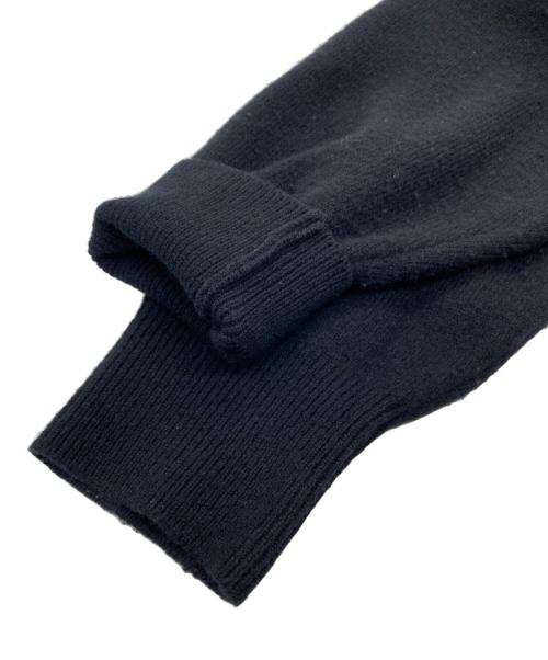ssstein（シュタイン）ssstein (シュタイン) EXTRA FINE WOOL KNIT SKIPPER LS ブラック サイズ:SIZE Mの古着・服飾アイテム