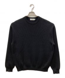 Graphpaper（グラフペーパー）の古着「High density crew neck」｜ブラック
