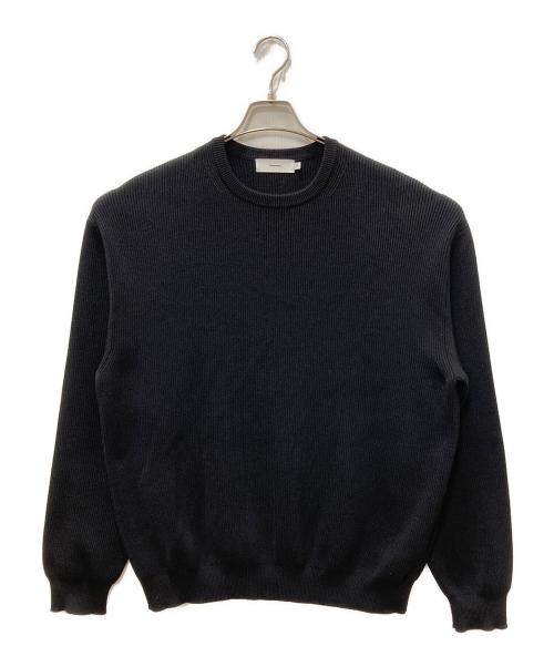 Graphpaper（グラフペーパー）Graphpaper (グラフペーパー) High density crew neck ブラック サイズ:SIZE 2の古着・服飾アイテム