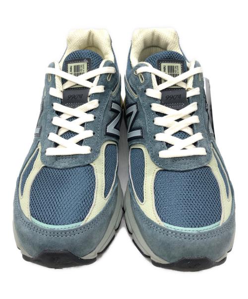 NIKE（ナイキ）NIKE (ナイキ) AURALEE (オーラリー) 990v4 Dusty Blue ブルー サイズ:SIZE 25.5cmの古着・服飾アイテム