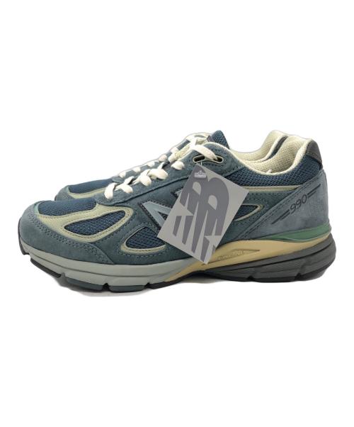 NIKE（ナイキ）NIKE (ナイキ) AURALEE (オーラリー) 990v4 Dusty Blue ブルー サイズ:SIZE 25.5cmの古着・服飾アイテム
