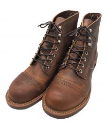 RED WING（レッドウィング）の古着「IRON RANGER ワークブーツ」｜ブラウン