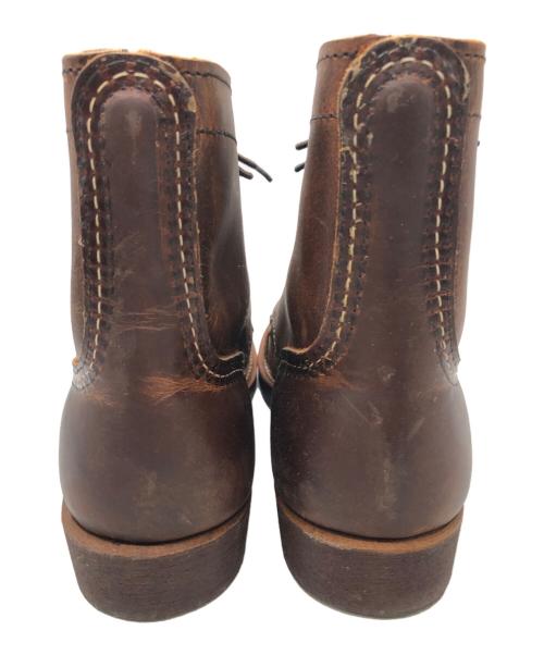 RED WING（レッドウィング）RED WING (レッドウィング) IRON RANGER ワークブーツ ブラウン サイズ:SIZE USA7.5の古着・服飾アイテム