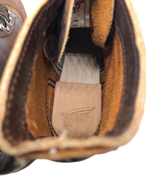 RED WING（レッドウィング）RED WING (レッドウィング) IRON RANGER ワークブーツ ブラウン サイズ:SIZE USA7.5の古着・服飾アイテム